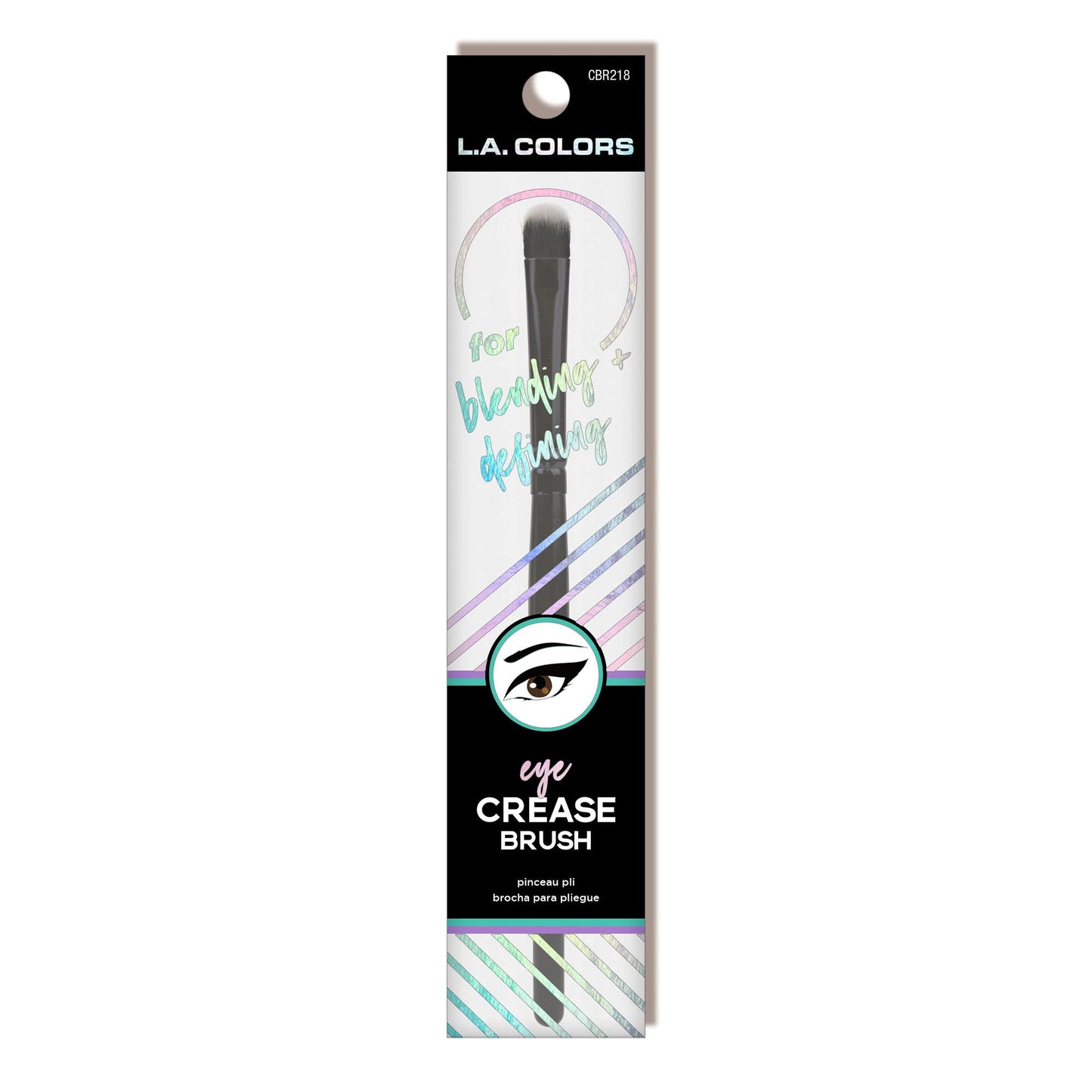 L.A. COLORS Essential Eye Crease Brush, Eye Crease Brush CBR218W