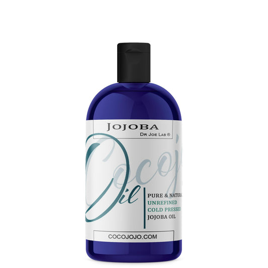 Cocojojo Jojoba Oil Organic, Jojoba Oil for Hair Growth for Skin, Face, 100% Pure Natural, Cold Pressed, Deep Moisturizing Anti-Aging, Essential Oils