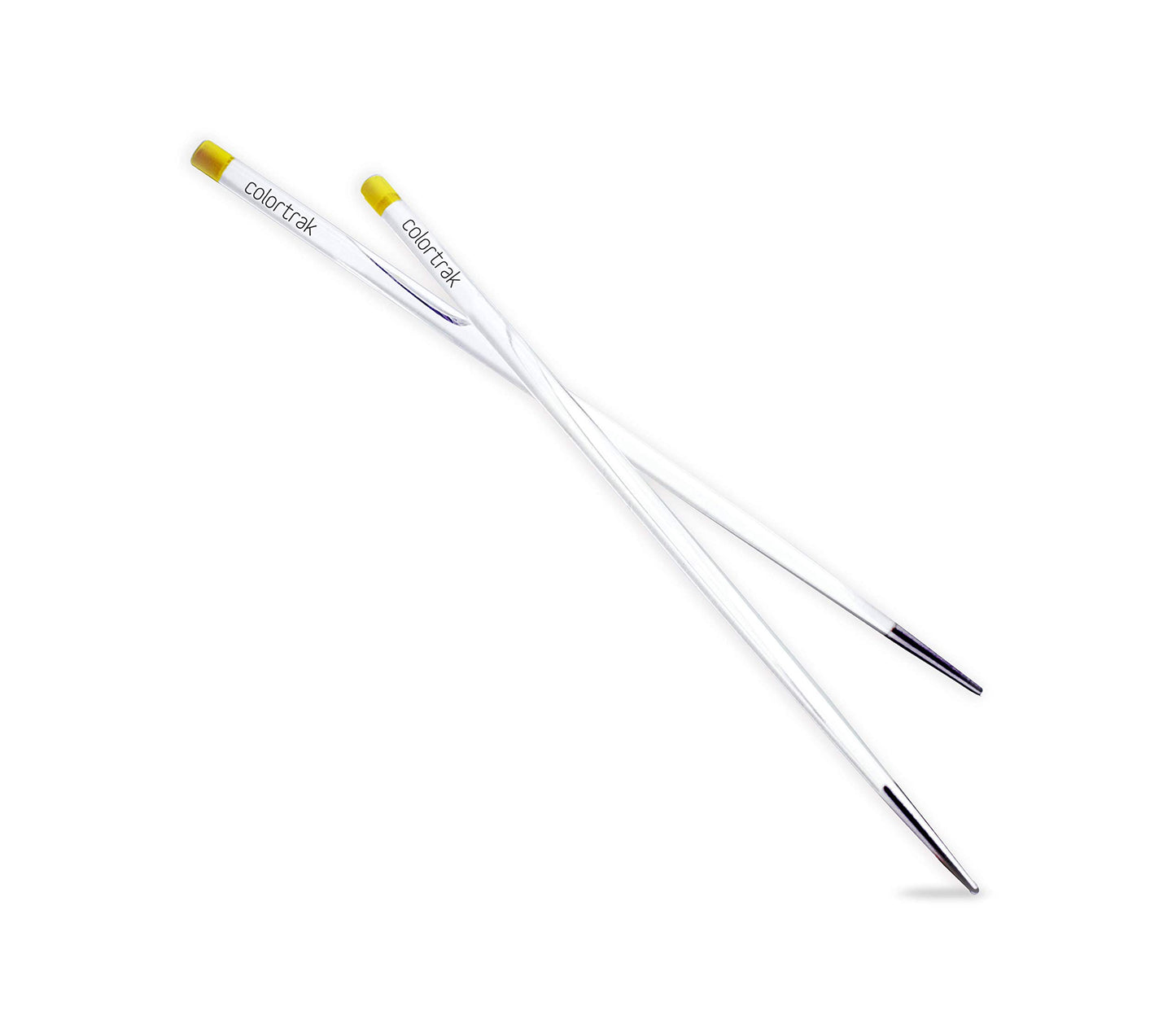 Colortrak Hair Sectioning Stix, 4 Sticks, White, Creates Even and Symmetrical Hair Lines During Coloring Process, Stick Form, Ambassador Collection