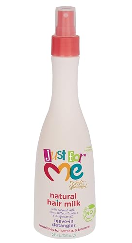 Just For Me Hair Milk Leave-In Detangler 10 Ounce (Pack of 3)