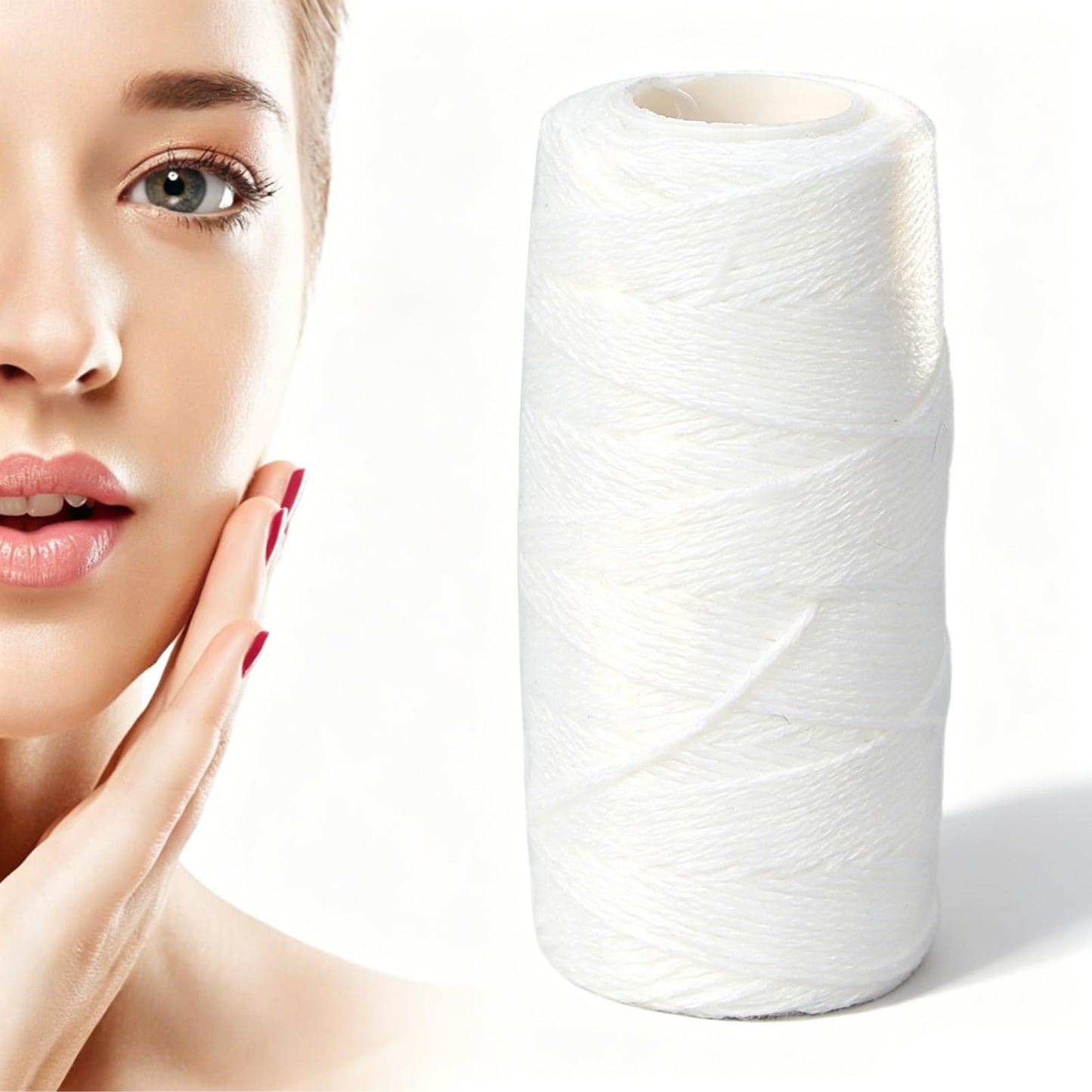Electric Hair Remover Thread, Cotton Thread for Epilator, Replacement Thread for Face Threading Machine, Hair Removal Wire Beauty and Personal Care Yosoo Health Gear