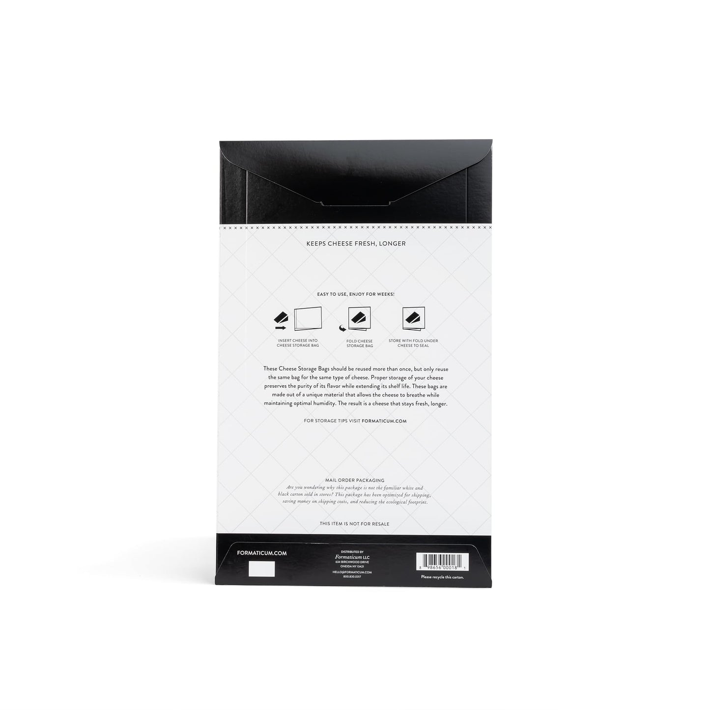 Formaticum - 15-Pack Cheese Storage Bags - 6.25 x 11 Wax Paper Bags to Keep Cheese or Charcuterie Fresh - Professional Grade Cheese Paper…