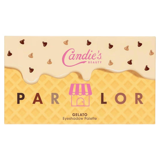 Candie's Parlor Gelato 18-Shade Eye Shadow Makeup Palette - Indulge in a Rich Spectrum of Italian-Inspired Hues