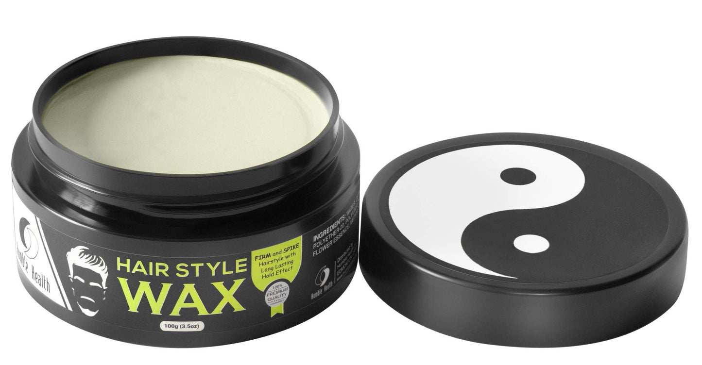 Humble Health Dao Hair Styling Wax - Natural Look - Extra Strong Hold - Matte/Low Shine - Premium Styling Putty - Easy to Wash - 100g (3.5oz)