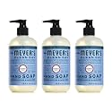 Mrs. MEYER'S CLEAN DAY Bluebell Hand Soap 12.5 Fl Oz (Pack of 3)