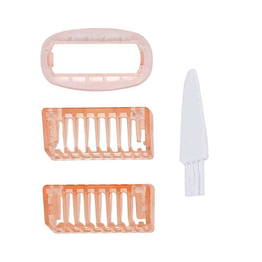 Shaver Trimmer Comb for Finishing Touch Flawless Body Rechargeable Ladies Shaver Trimmer Replacement Comb (1mm,3mm Comb+Sensitive Areas Comb+Brush) Beauty and Personal Care INVODA
