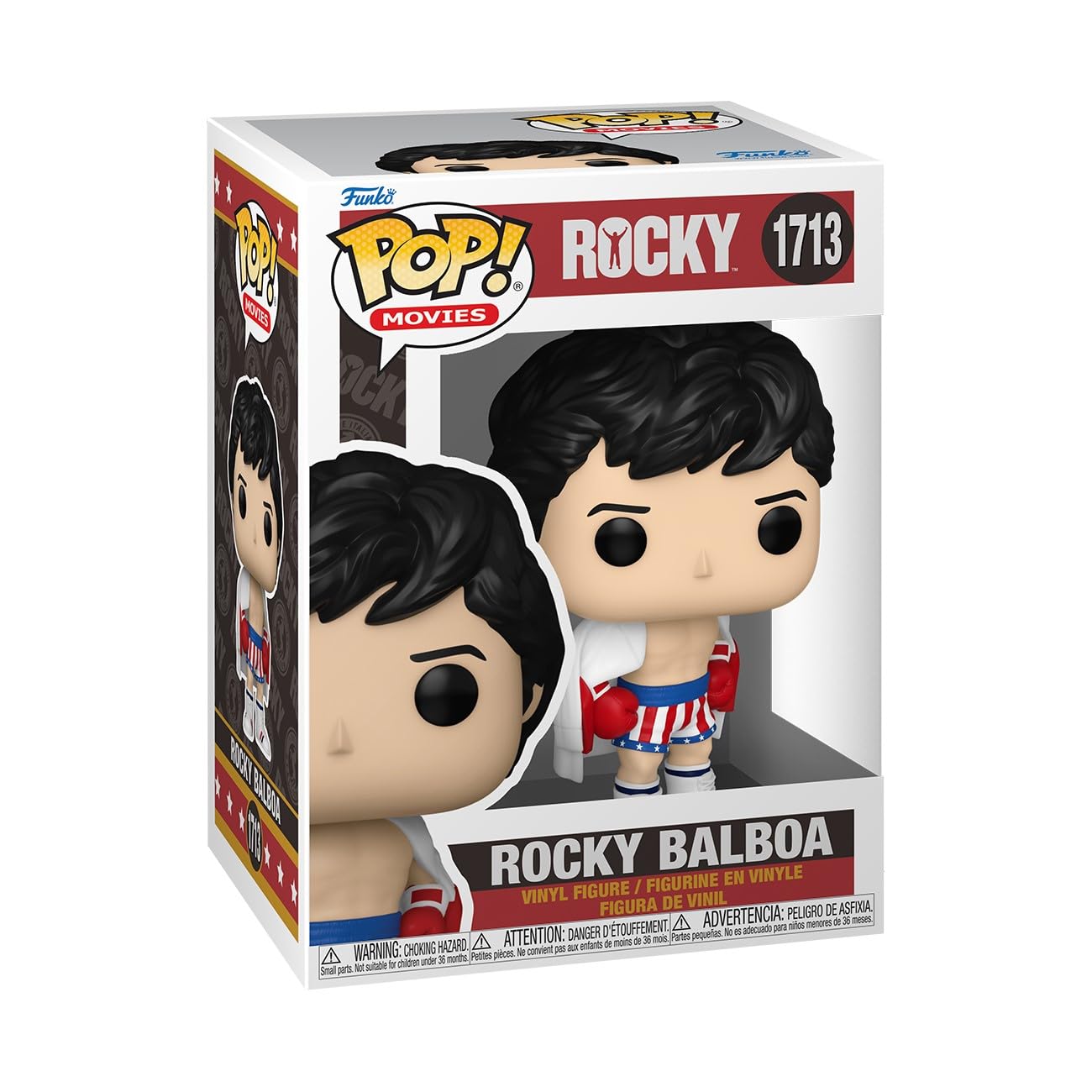 Funko Pop! Movies: Rocky - Rocky Balboa (Rocky IV) - Collectable Vinyl Figure - Gift Idea - Official Merchandise - Toys for Kids & Adults - Movies…