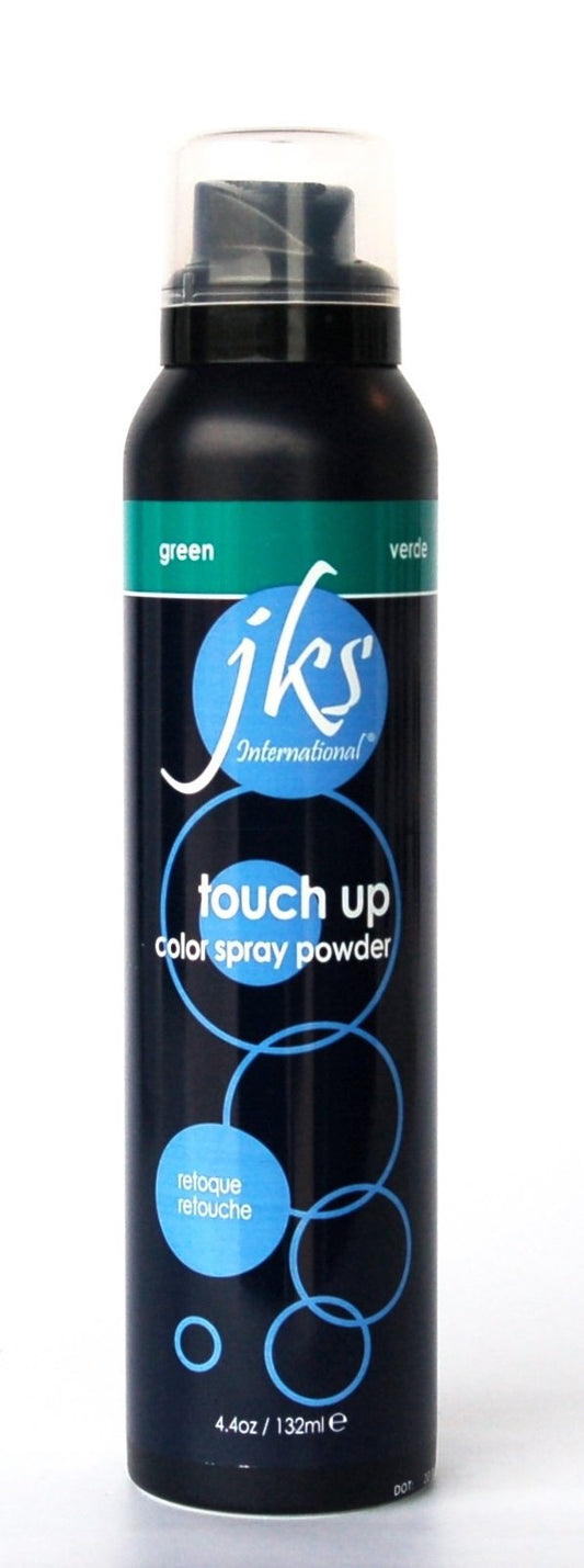 JKS® Touch Up Spray GREEN, temporary hair color spray powder for Highlights, Ombres Beauty & Personal Care JKS International
