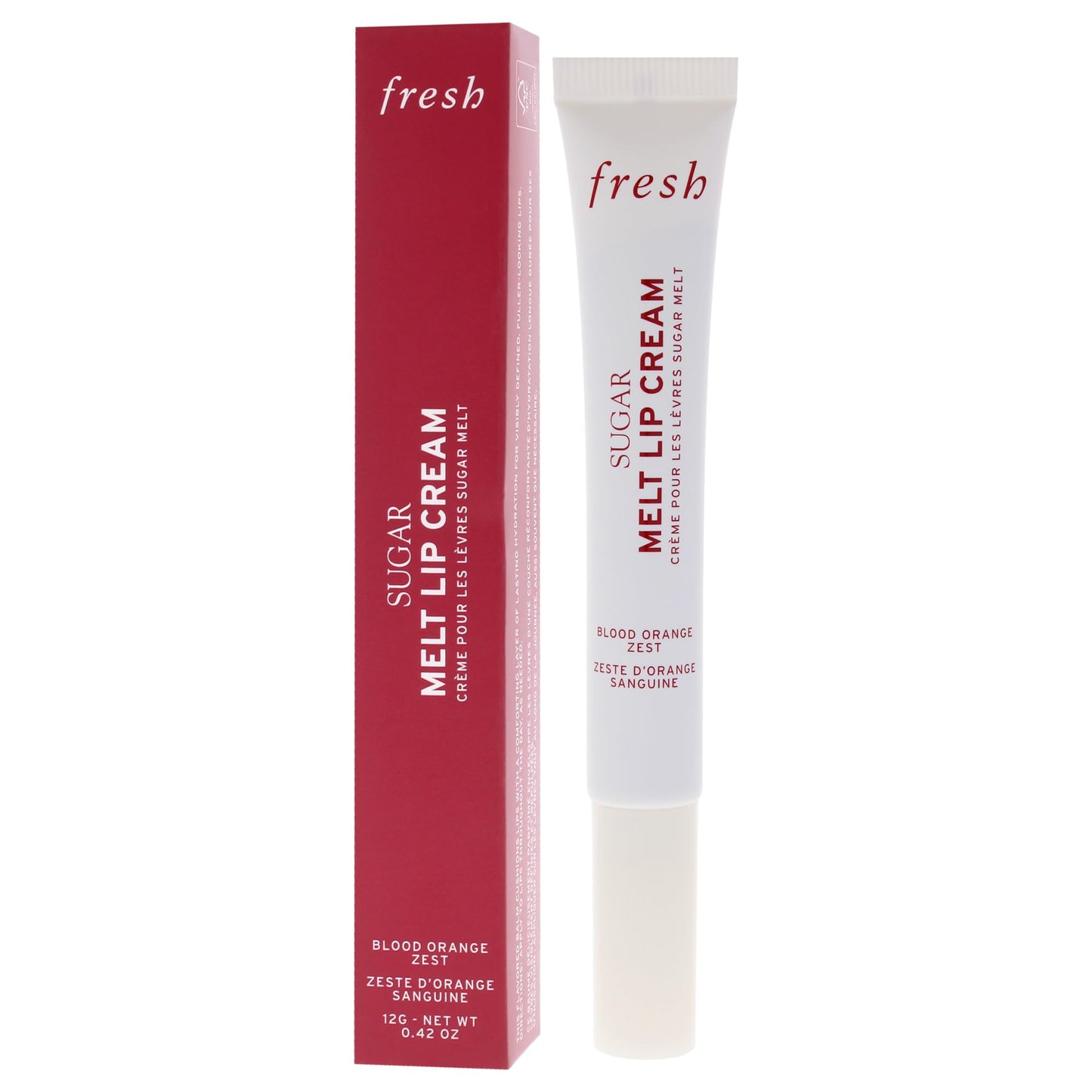 Sugar Melt Lip Cream - Blood Orange Zest by Fresh for Women - 0.8 oz Lip Treatment