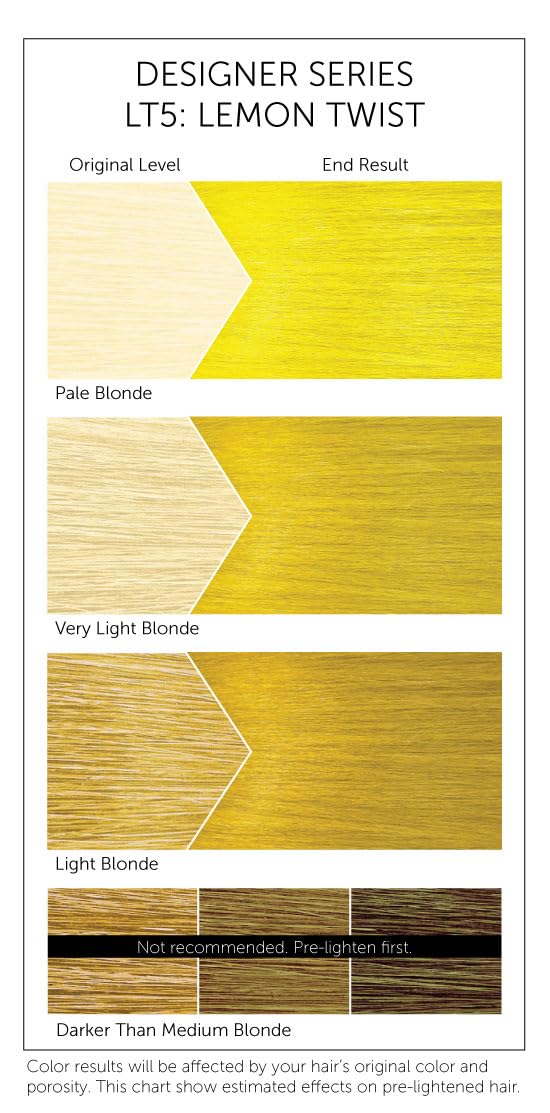 Bigen LT5 Lemon Twist Designer Series Semi-Permanent Hair Color (pack of 3)