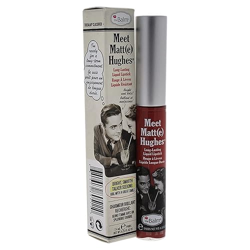 theBalm Meet Matt(e) Hughes Long Lasting Liquid Lipstick, 0.25 Fl Oz (Pack of 1)