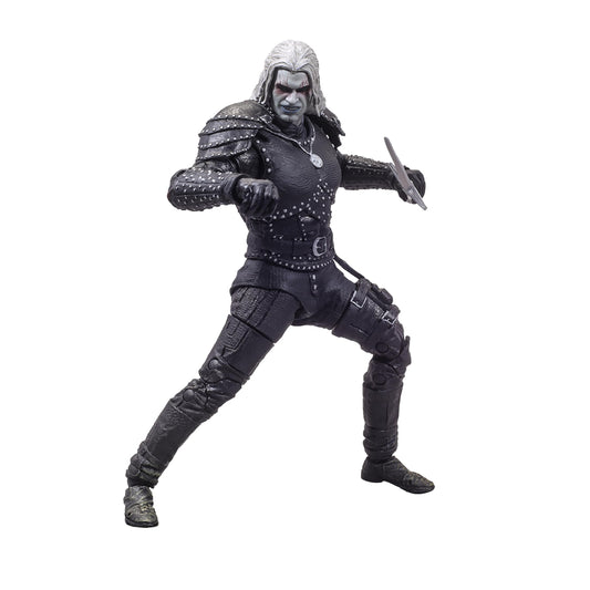 McFarlane Toys Netflix The Witcher Geralt of Rivia Witcher Mode (Season 2) 7" Action Figure with Accessories