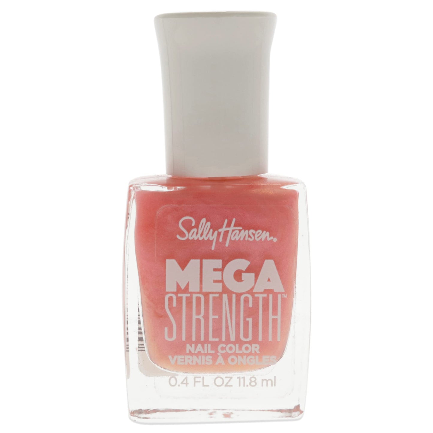 Sally Hansen Mega Strength Nail Polish, Sally Sells Sea Shells, 0.4 Fl Oz Beauty & Personal Care Sally Hansen