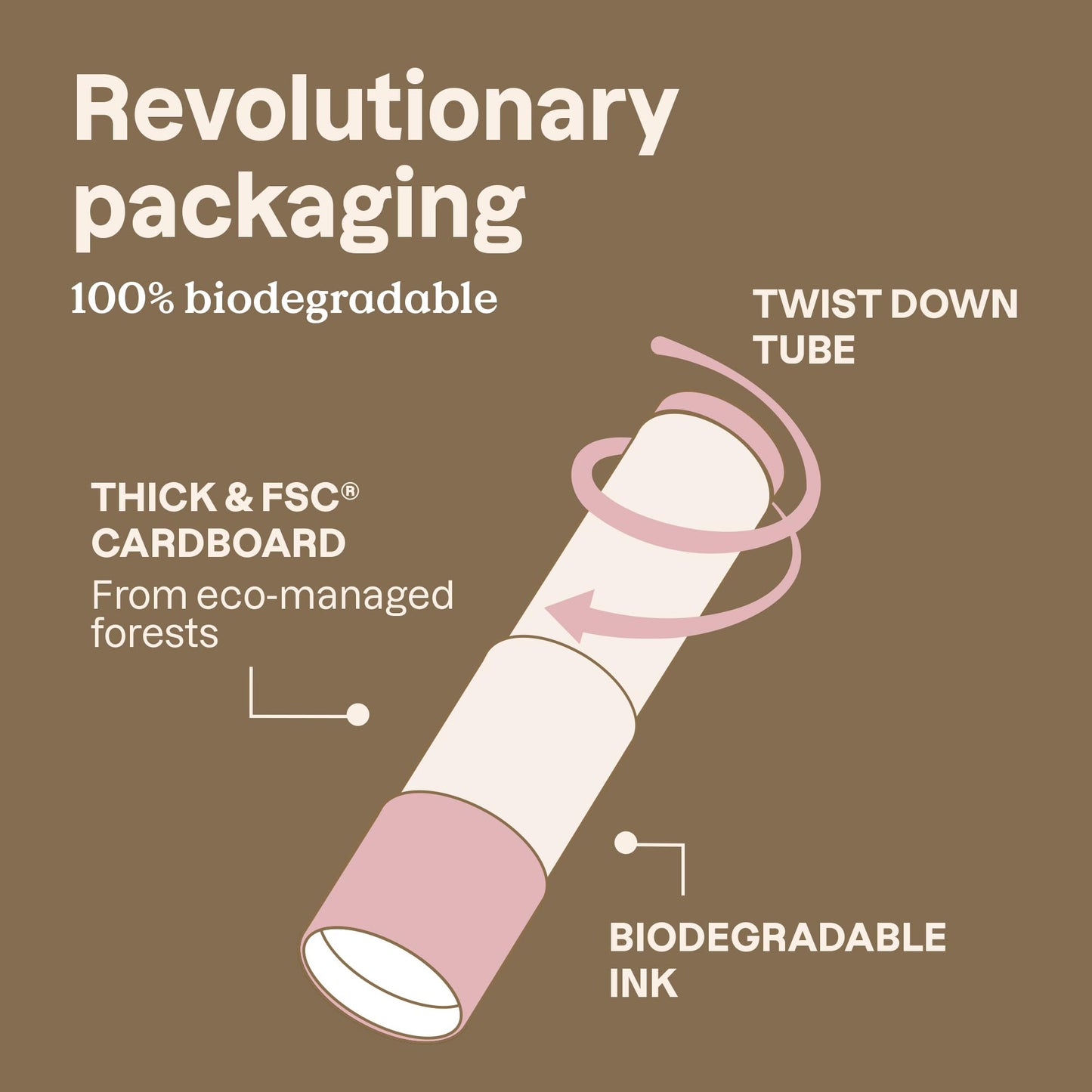 ATTITUDE Oceanly Sheer Lip Gloss Stick, EWG Verified, Titanium Dioxide-Free, Vegan Makeup & Beauty, Cruelty-Free, Plastic-Free, Happy Berry, 0.12