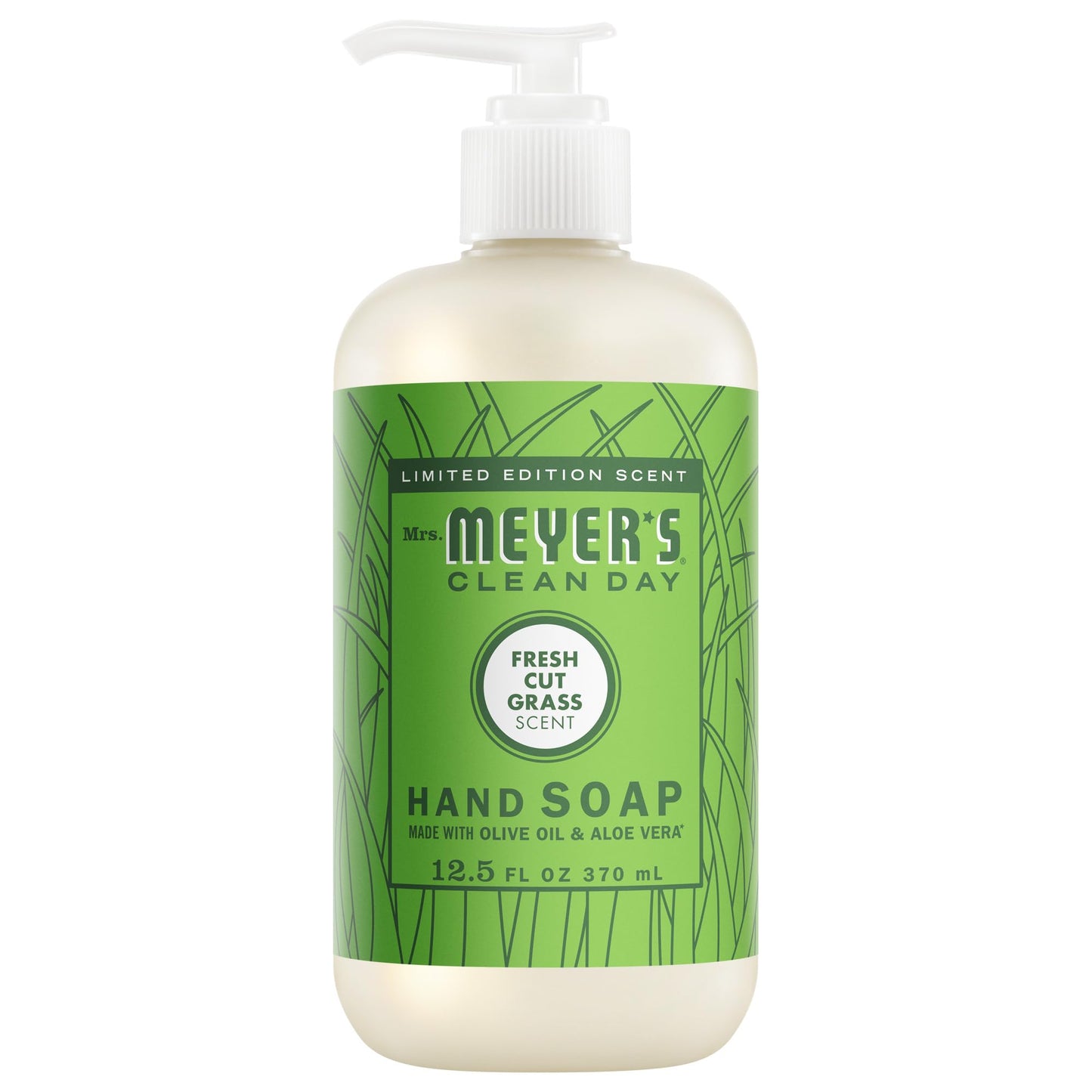 Mrs. MEYER'S Fresh Cut Grass Liquid Hand Soap 12.5 Fl Oz (Pack of 2) Beauty and Personal Care Mrs. MEYER'S