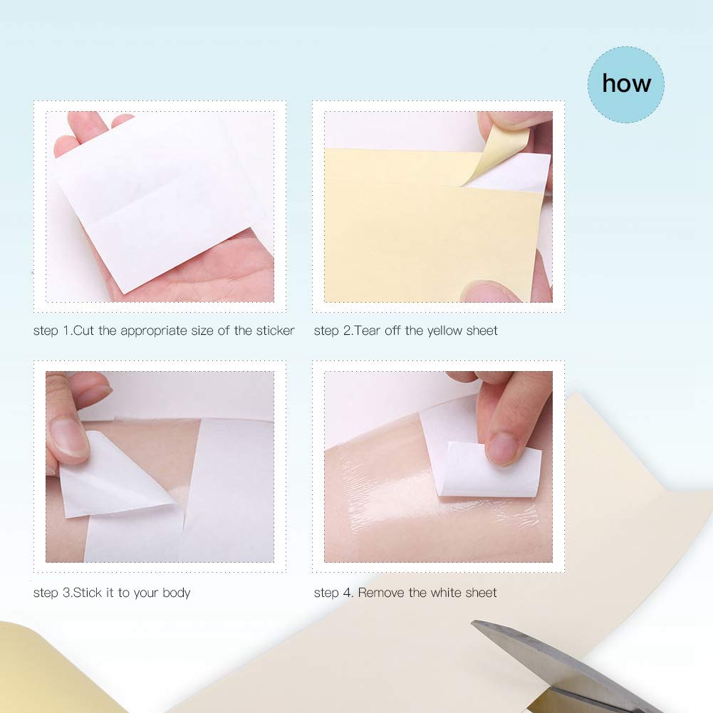Armpit Sweat Pad, Disposable Underarm Pad Anti Sweat Sheet Under Arm Shielding Antiperspirant Pad for Sweating Women and Men Beauty and Personal Care Ejoyous