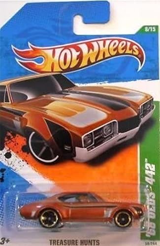 Hot Wheels Treasure Hunts 2011 '68 Olds 442 Brown Car 8/15