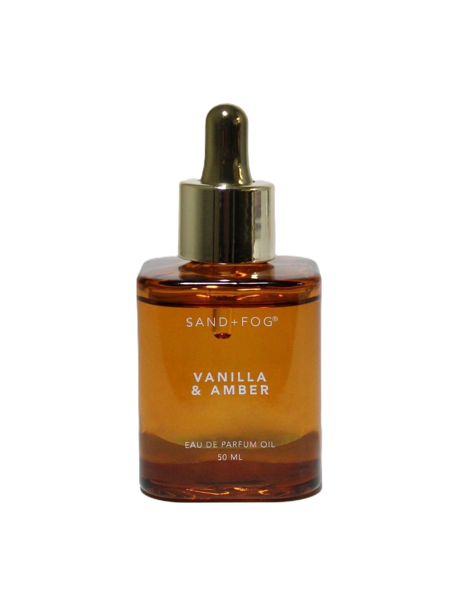 Sand + Fog Vanilla & Amber Eau de Parfum Oil, 1.7oz 50ml, Dropper Bottle Beauty and Personal Care Sand + Fog