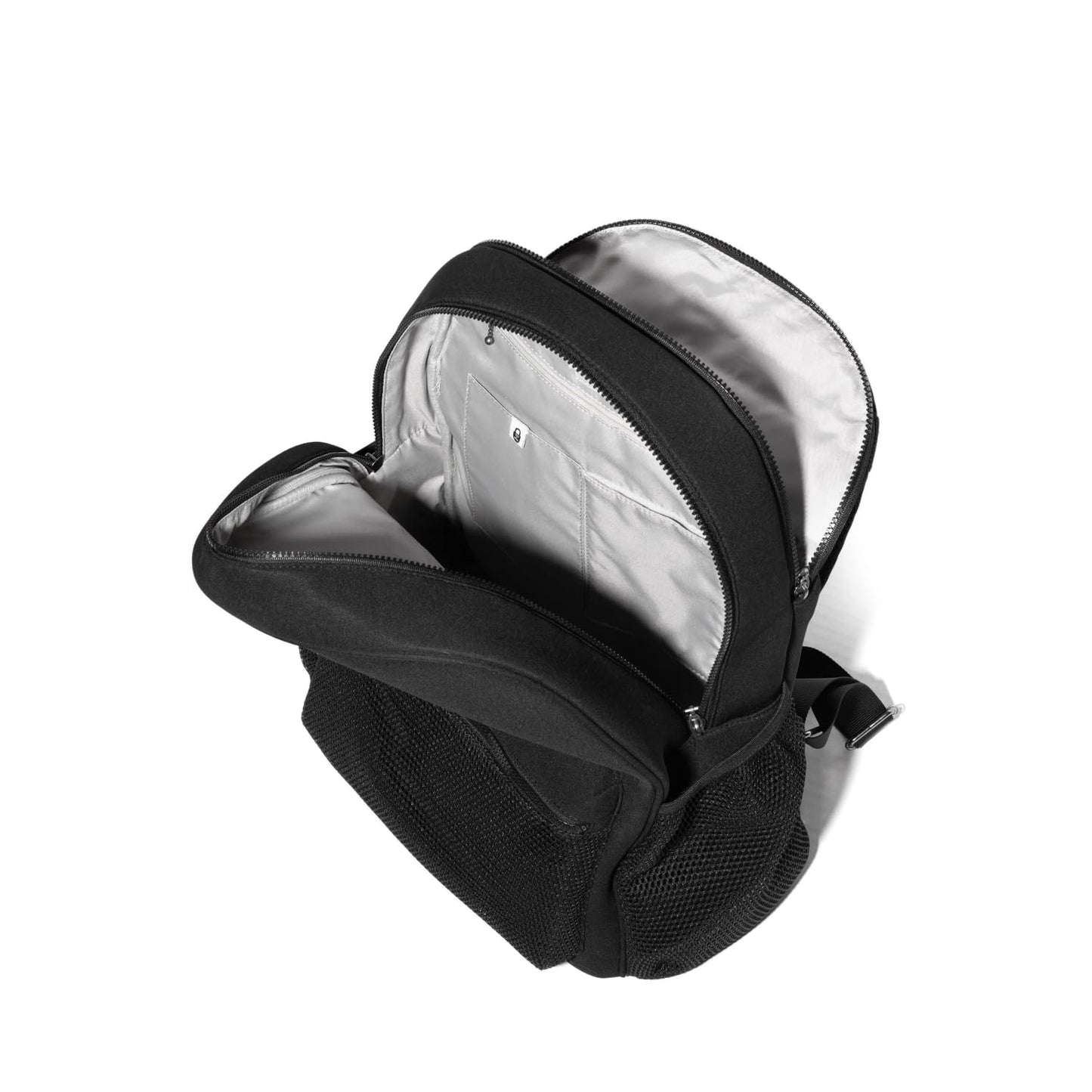Baggallini On The Go Laptop Backpack Black Neoprene One Size