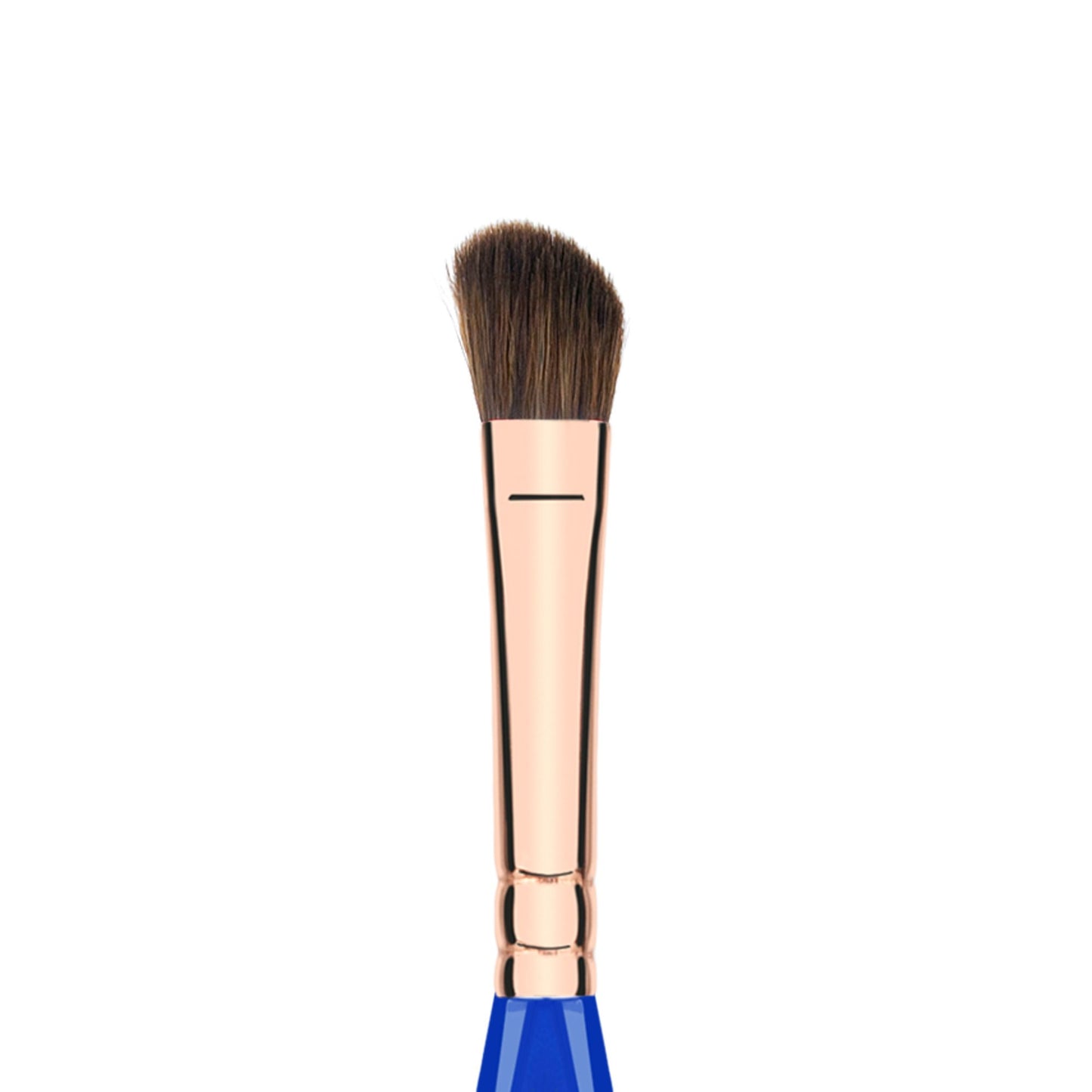 Bdellium Tools Professional Makeup Brush - Golden Triangle 766 Angled Shadow - With All Vegan and Soft Synthetic Fibers, For Applying Eyeshadow (Blue