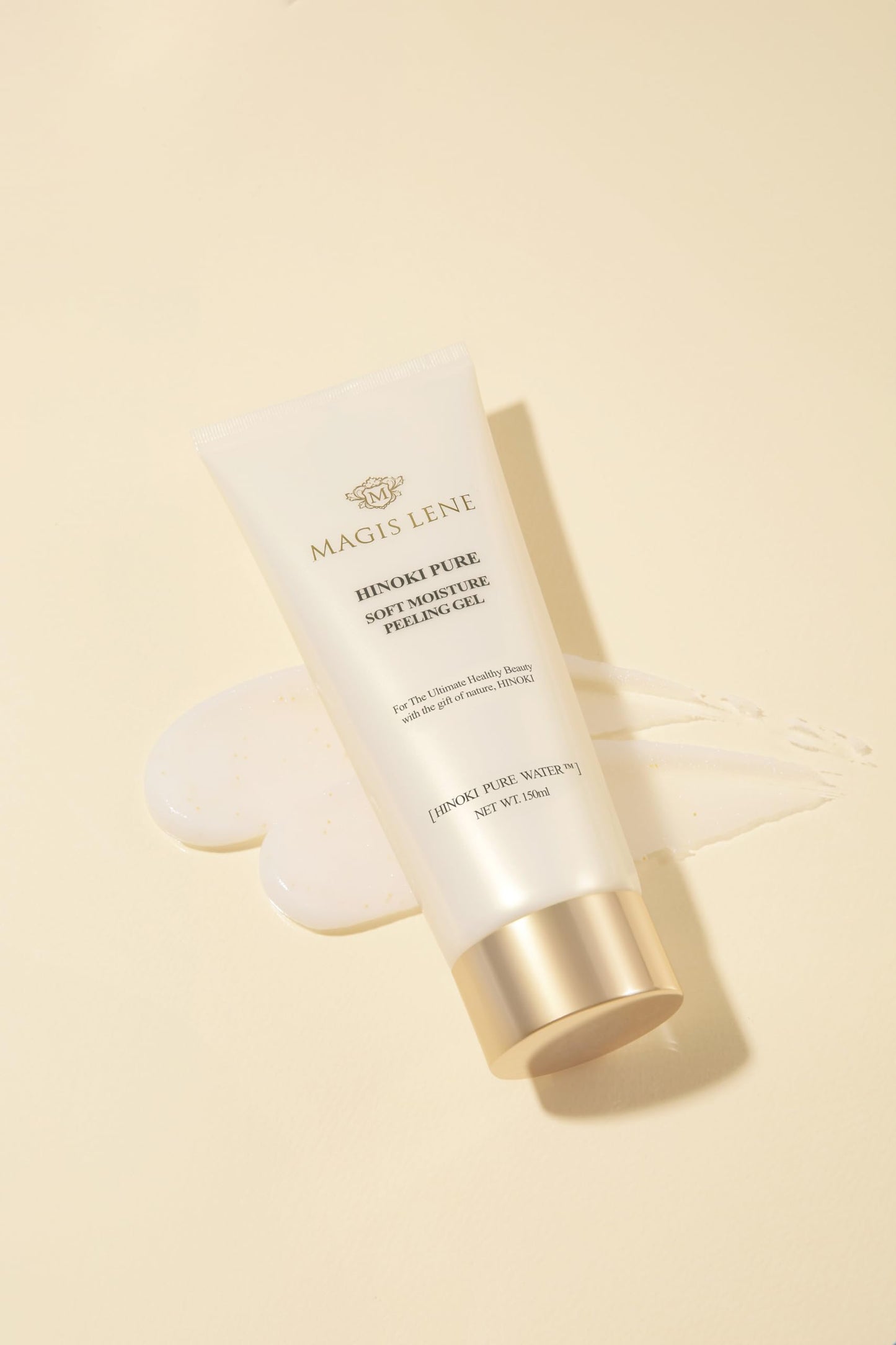 [Magis Lene] Hinoki Pure Soft Moisture Peeling Gel 5.07 fl oz (150ml) | Remove Dead Skin Cells, Smooth Skin Texture