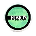 Fusion Body Art Pro Face Paint | Pearl Mint Green (25gm), Professional Quality Water Activated Shimmery Face and Body Paint Supplies Single Metallic