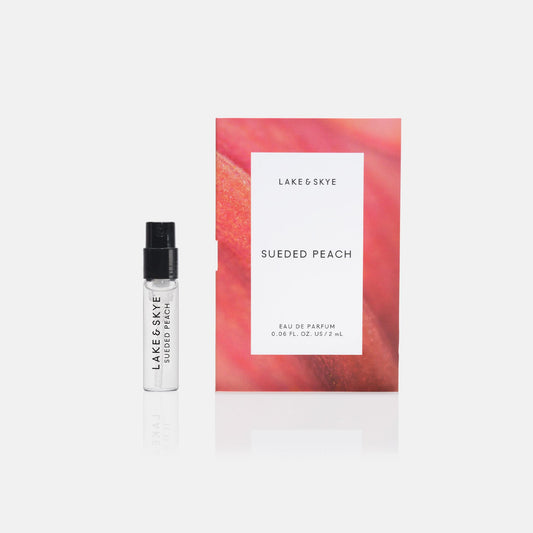 Lake & Skye, Sueded Peach Eau de Parfum Sample - 2mL Beauty & Personal Care Lake & Skye
