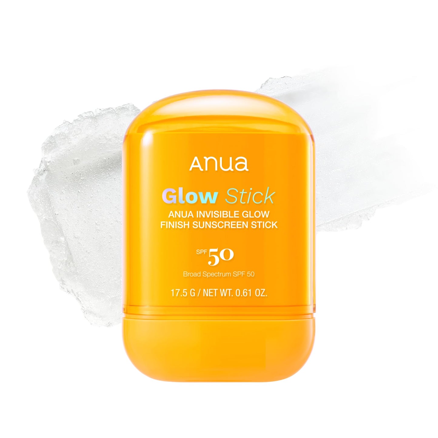 Anua Invisible Glow Sun Stick, SPF 50, Broad Spectrum UV Protection, Lightweight Sheer Finish for All Skin Types, No White Cast, Easy Reapplication Beauty and Personal Care ANUA