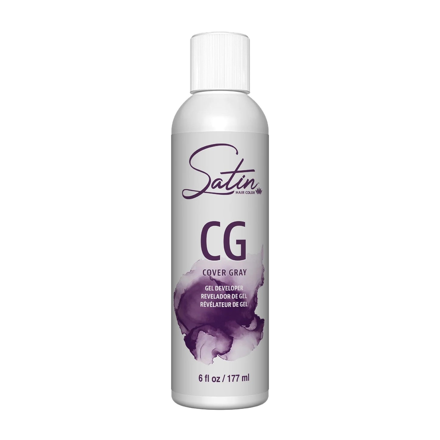 SATIN Satin Oxide Developer 6 Oz Cover Grey