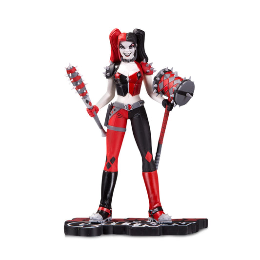 McFarlane Toys DC Direct Harley Quinn RED White & Black - Harley Quinn by Amanda Conner (Resin)