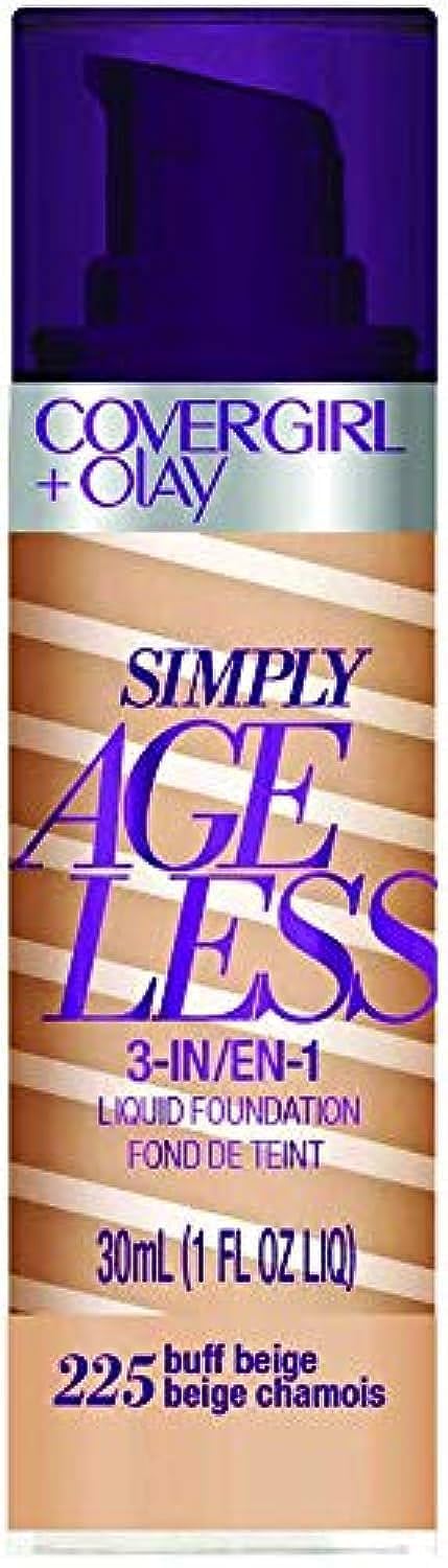 COVERGIRL & Olay Simply Ageless 3 in 1 Liquid Foundation, (Pack of 2)