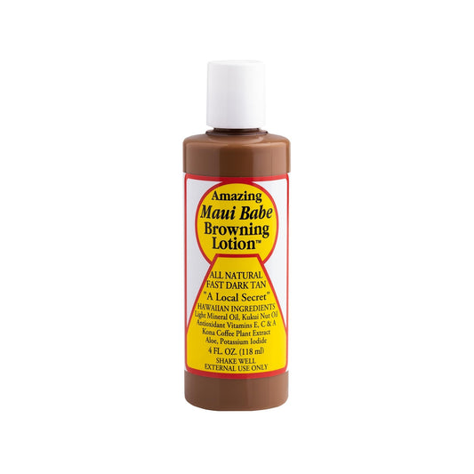 Browning Lotion All Natural Fast Dark Tan 4 fl.oz (5 bottles)