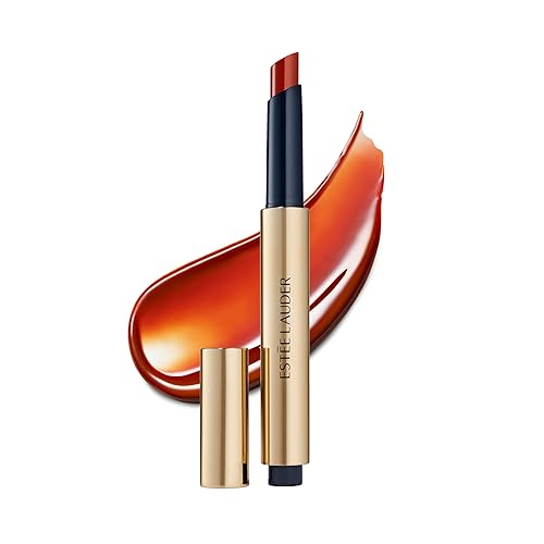 Estée Lauder Pure Color Melt-On Glosstick for Lips | Plumping & Moisturizing Lip Gloss, 890 Melted Tangerine