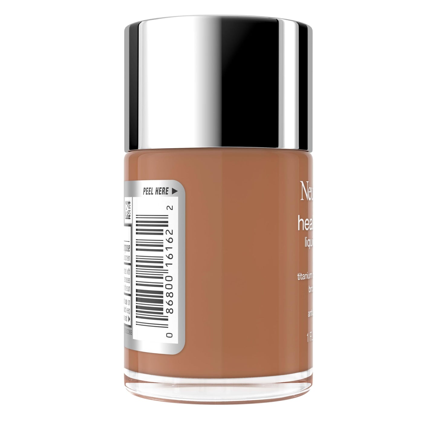 Neutrogena Healthy Skin Liquid Foundation Makeup Broad Spectrum SPF 20 Sunscreen, Medium Coverage, Vit B5, Antioxidants, All Day Wear, Golden 510N, 1