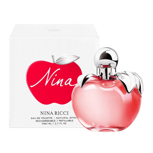 Nina By Nina Ricci For Women - Indulgent Designer Perfume For Her - Floral, Fruity Scented Eau De Toilette Spray Infused With Apple, Amalfi Lemon