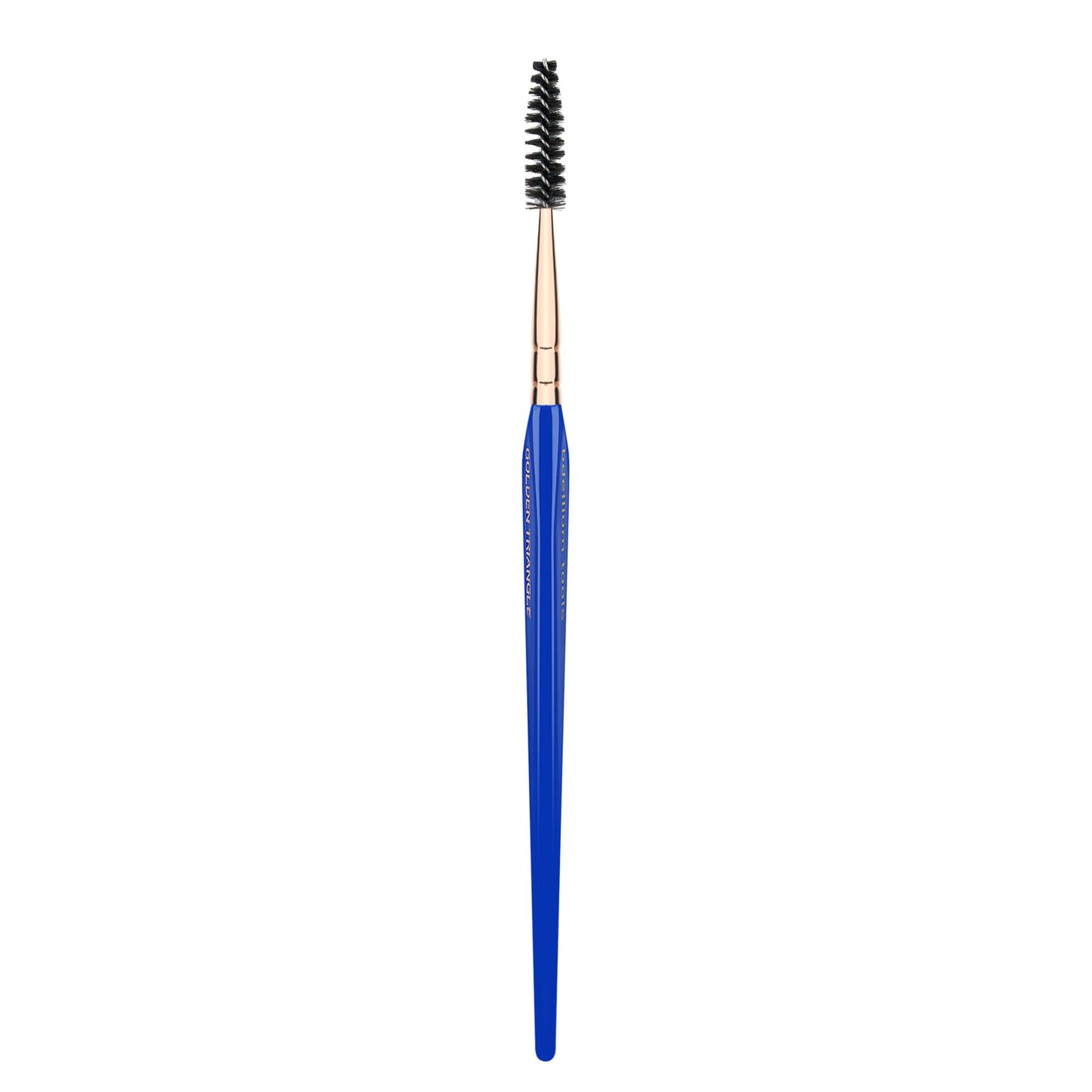 Bdellium Tools Professional Makeup Brush - Golden Triangle 733 Lash - With All Vegan and Soft Synthetic Fibers, For Applying Mascara (Blue, 1pc)