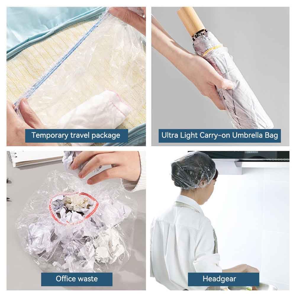 50Pcs Luxury Portable Hygienic Disposable Shower Caps Individually Wrapped Beauty and Personal Care KkttpGingmen