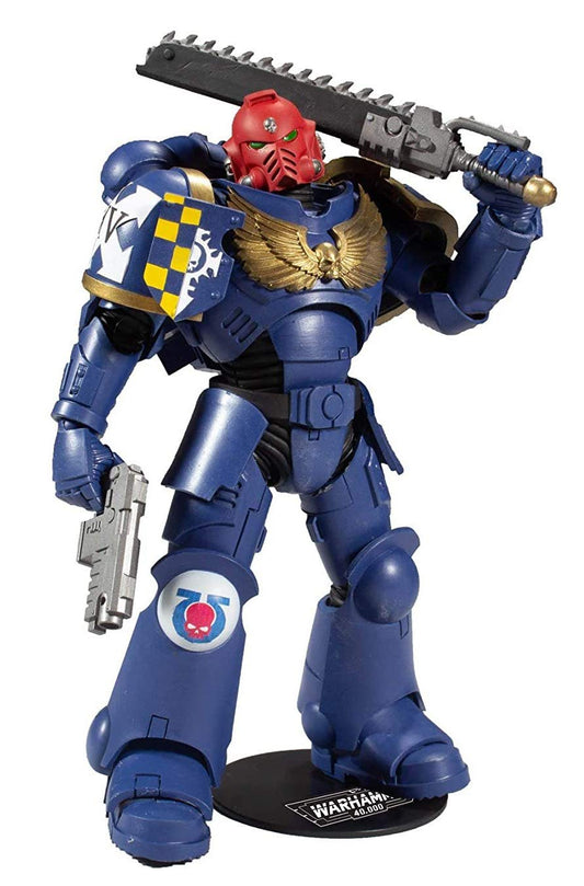McFarlane Toys Warhammer 40,000 Ultramarines Primaris Assault Intercessor 7" Action Figure
