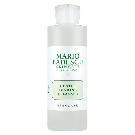 Mario Badescu Gentle Foaming Facial Cleanser, Deep Cleansing and Hydrating Face Wash for All Skin Types with Aloe Vera, Fermented Black Tea