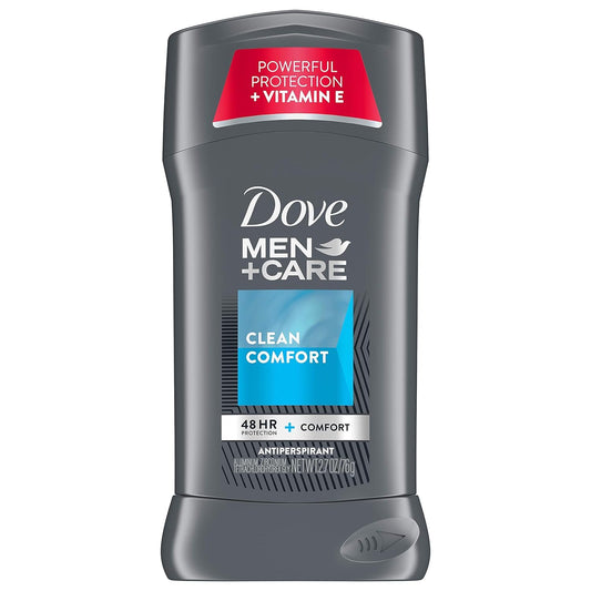 Dove Men+Care Antiperspirant Deodorant Stick Clean Comfort 2.7 oz (Pack of 8) Beauty and Personal Care Dove