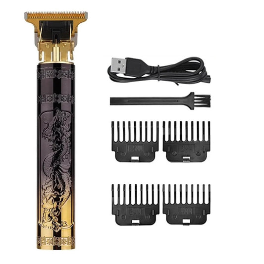 Razors 2023 Vintage Body T9 Cordless Electric Shaver Hair Cutting Machine for Man Hair Clipper Barber Beard Trimmer USB(Plastic dragon4) Beauty and Personal Care ONWEBAYK