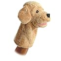 Aurora® Interactive Hand Puppet Garth™ Stuffed Animal - Storytelling Adventures - Playful Learning - Brown 10 Inches