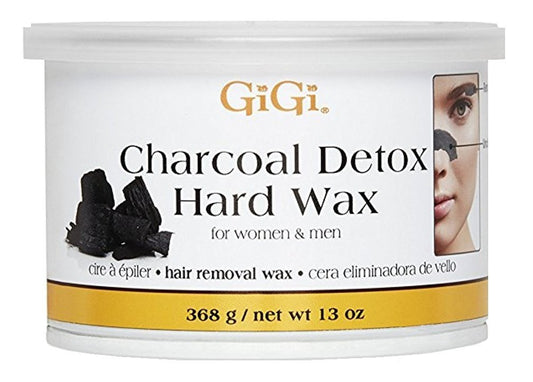 Gigi Tin Charcoal Detox Hard Wax 13 Ounce (384ml) (3 Pack) Beauty and Personal Care A.I.I.-Gigi