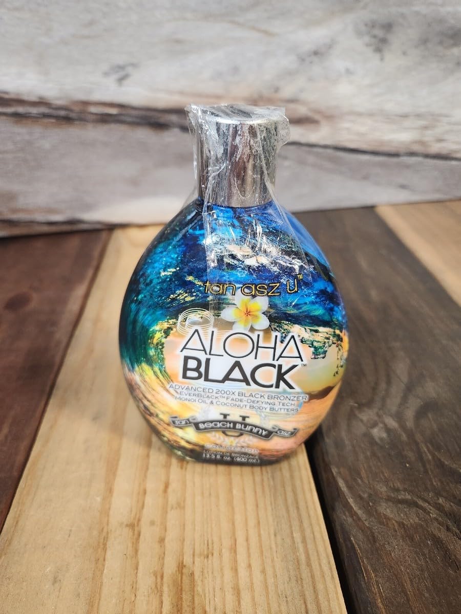 Tan Asz U ALOHA BLACK Advanced 200X Black Bronzer - 13.5 oz.