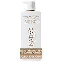 Native Cocoa Butter & Vanilla Scent 24-Hour Moisturizing Bodywash for Women & Men, Clean & Gentle, for Dry or Sensitive Skin, Keeps Skin Healthy Beauty & Personal Care Native