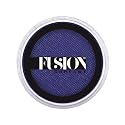 Fusion Body Art Pro Face Paint | Prime Magic Dark Blue (32gm), Professional Quality Water Activated Face and Body Paint Supplies Single Makeup Cake