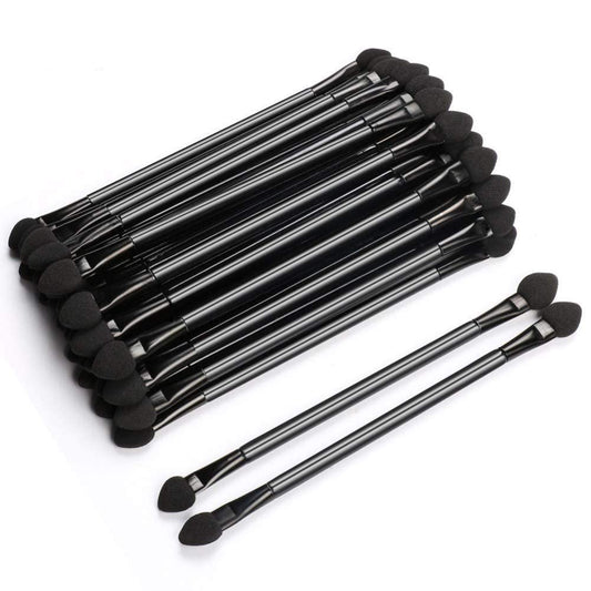 Professional Double Head Eyeshadow Brushes Cosmetic Tool - TygoMall 30 Pcs Disposable Dual Sides Eyeshadow Sponge Brushes Makeup Applicator, with 12 Beauty & Personal Care TYGOMALL