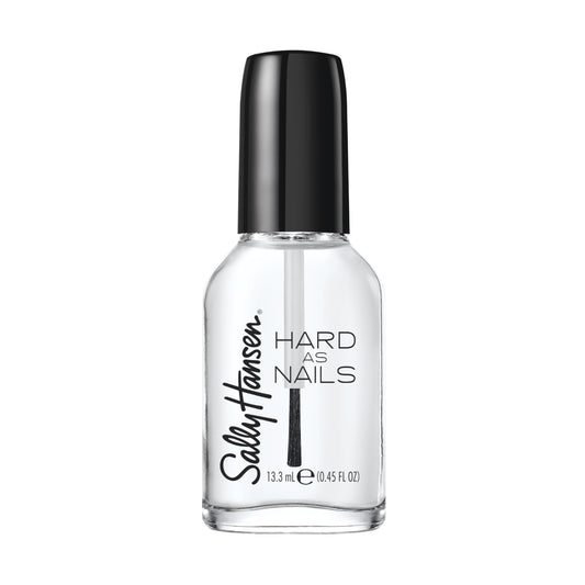 Sally Hansen Hard as Nails Nail Polish, Crystal Clear, 0.45 Fluid Ounce