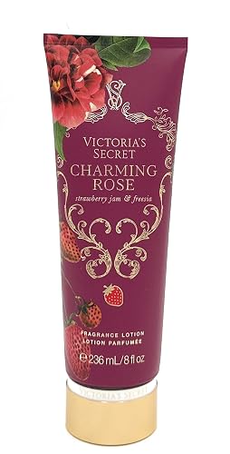Victoria's Secret Fragrance Lotion Charming Rose 8.0 Fl Oz