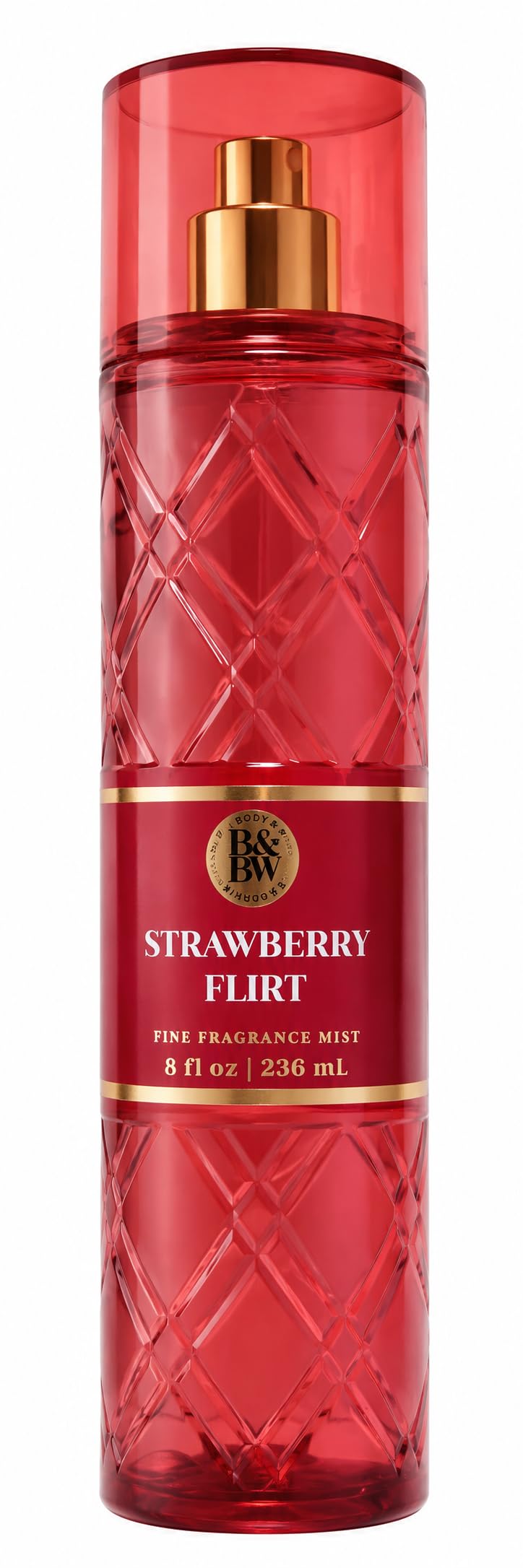 Bath & Body Works Strawberry Flirt Fine Fragrance Mist - Strawberry Jam Cotton Candy Body Spray